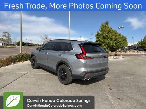 Lunar Silver Metallic 2024 Honda CR-V Hybrid Sport-L