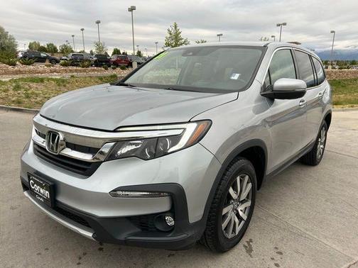 Modern Steel Metallic 2021 Honda Pilot EX-L