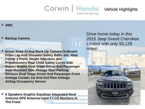 2015 Jeep Grand Cherokee Limited