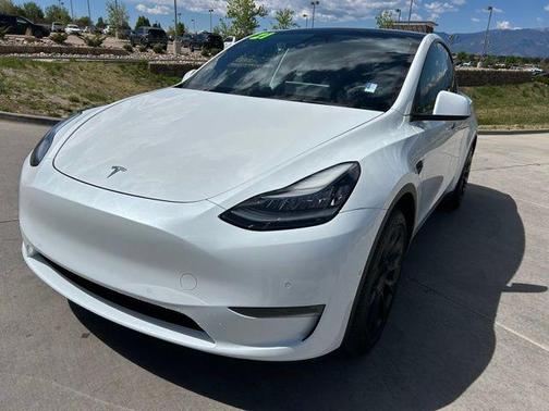 Pearl White Multi 2021 Tesla Model Y Long Range