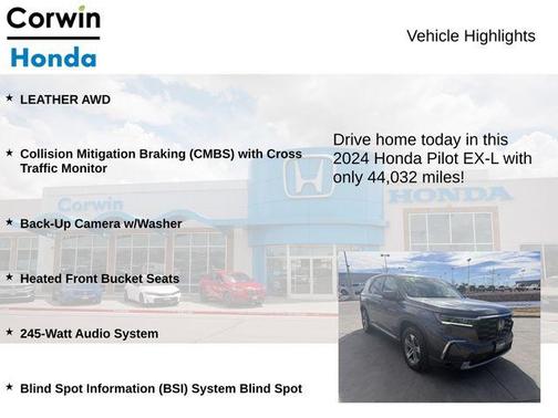 2024 Honda Pilot EX-L