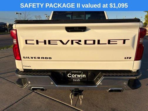 Summit White 2021 Chevrolet Silverado 1500 LTZ