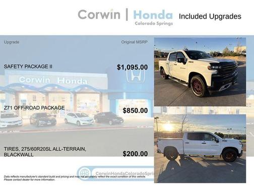Summit White 2021 Chevrolet Silverado 1500 LTZ