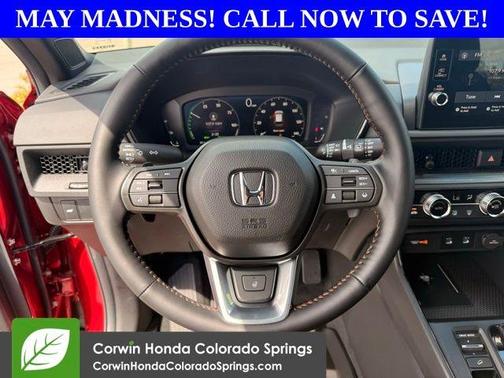 Radiant Red Metallic 2026 Honda CR-V Hybrid TrailSport
