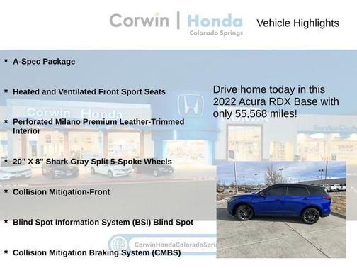 2022 Acura RDX A-Spec