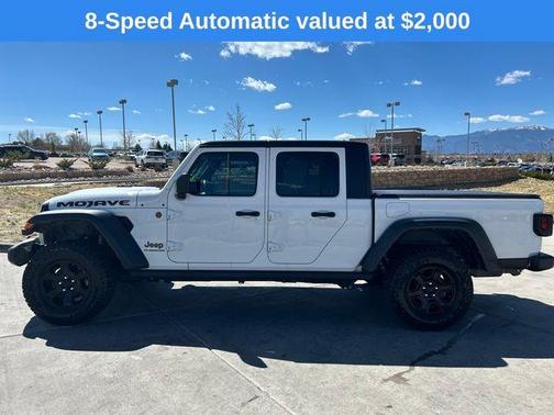 Bright White Clearcoat 2021 Jeep Gladiator Mojave