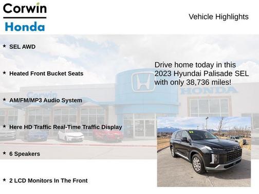 2023 Hyundai PALISADE SEL