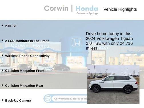 2024 Volkswagen Tiguan 2.0T SE