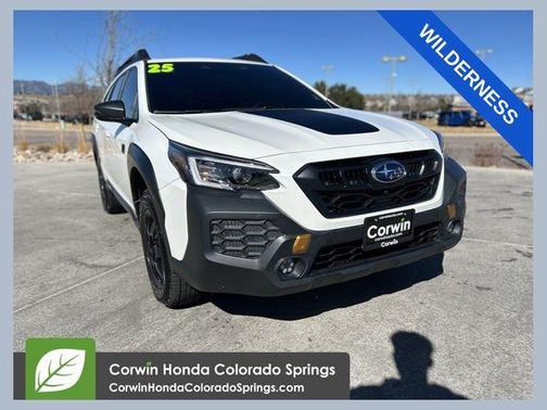 Crystal White Pearl 2025 Subaru Outback Wilderness