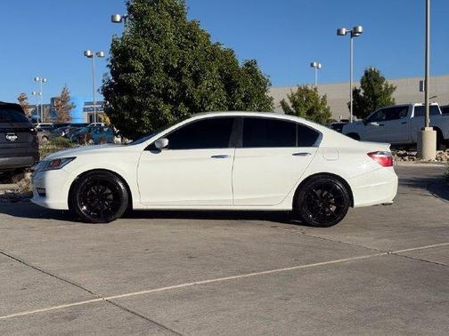 White 2014 Honda Accord Sport