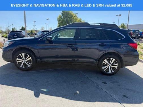 Dark Blue 2018 Subaru Outback 2.5i Limited