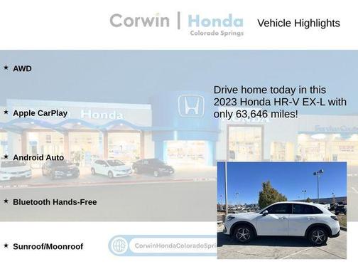 2023 Honda HR-V EX-L