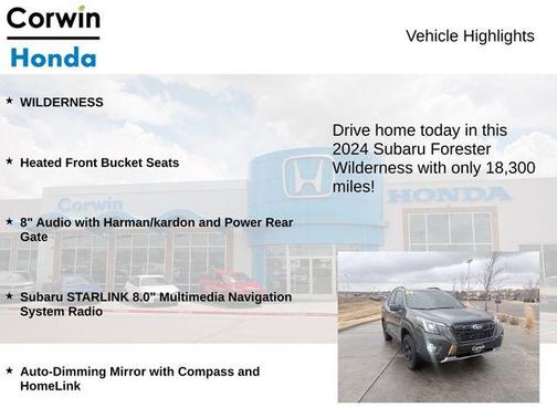 2024 Subaru Forester Wilderness