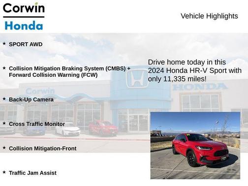 2024 Honda HR-V Sport
