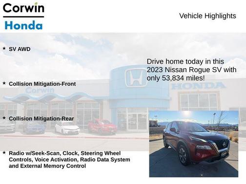 2023 Nissan Rogue SV