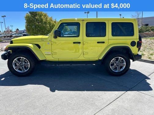 High Velocity Clearcoat 2022 Jeep Wrangler Unlimited Sahara