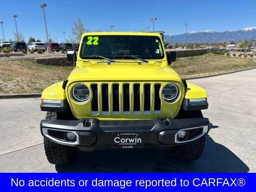 High Velocity Clearcoat 2022 Jeep Wrangler Unlimited Sahara