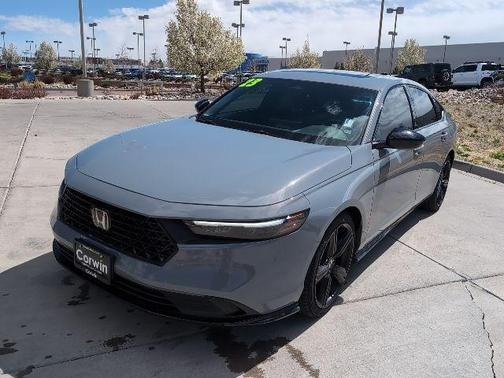 Urban Gray Pearl 2023 Honda Accord Hybrid Sport-L