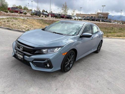 Gray 2021 Honda Civic EX