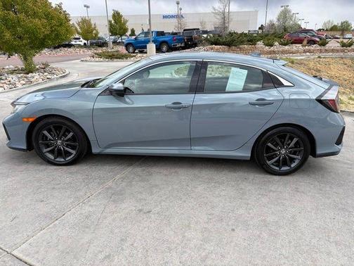 Gray 2021 Honda Civic EX