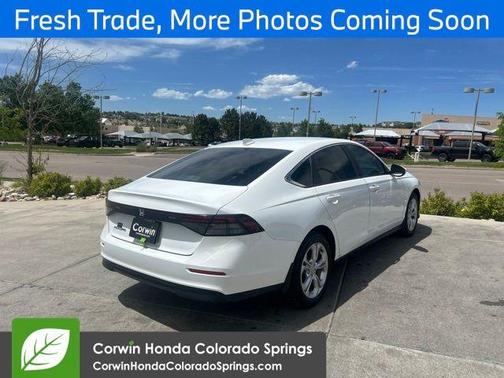 Platinum White Pearl 2024 Honda Accord LX