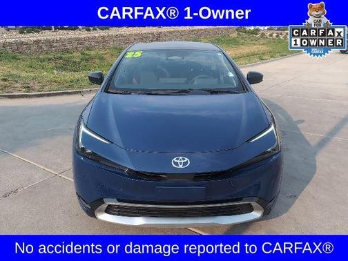 Blue 2025 Toyota Prius Plug-In Hybrid XSE