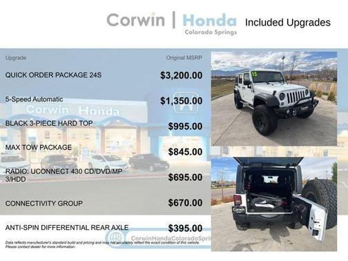 2015 Jeep Wrangler Unlimited Sport