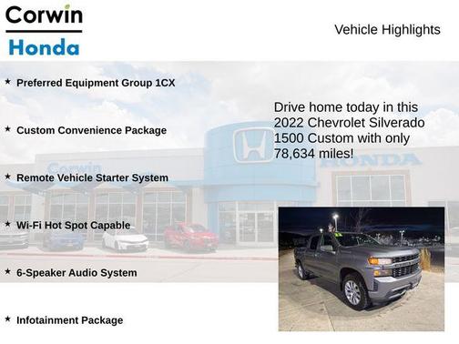 2022 Chevrolet Silverado 1500 Limited Custom