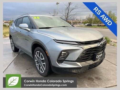 Sterling Gray Metallic 2025 Chevrolet Blazer RS