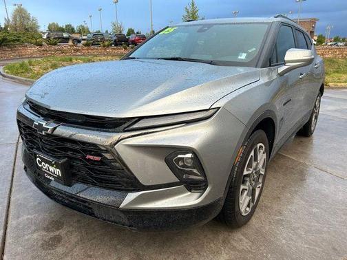 Sterling Gray Metallic 2025 Chevrolet Blazer RS