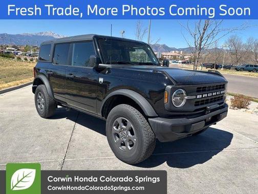 Shadow Black 2025 Ford Bronco Big Bend