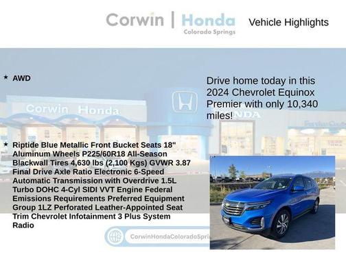 2024 Chevrolet Equinox Premier