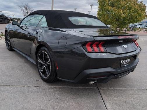 Dark Matter Gray Metallic 2024 Ford Mustang EcoBoost Premium