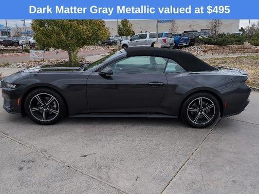 Dark Matter Gray Metallic 2024 Ford Mustang EcoBoost Premium