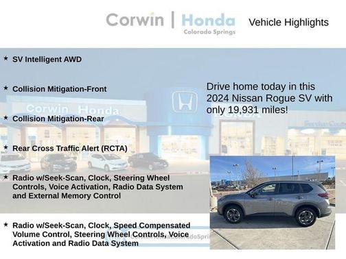 2024 Nissan Rogue SV