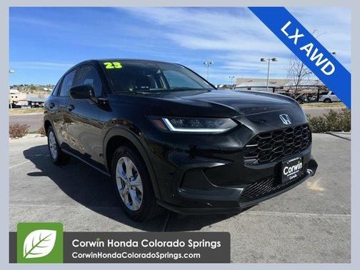 Crystal Black Pearl 2023 Honda HR-V LX