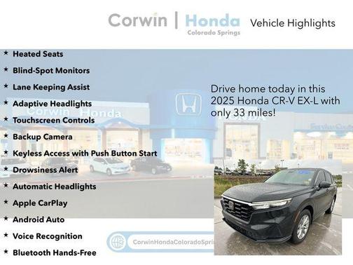 2025 Honda CR-V EX-L