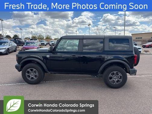 Shadow Black 2025 Ford Bronco Big Bend