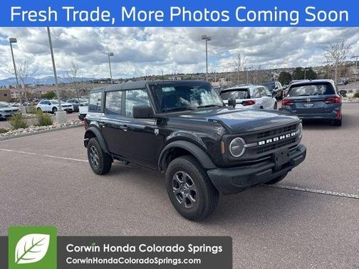 Shadow Black 2025 Ford Bronco Big Bend