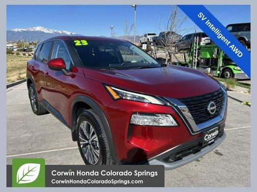 Scarlet Ember 2023 Nissan Rogue SV