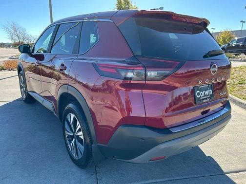 Scarlet Ember 2023 Nissan Rogue SV