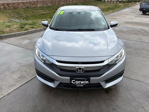 Lunar Silver Metallic 2018 Honda Civic LX