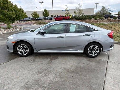 Lunar Silver Metallic 2018 Honda Civic LX