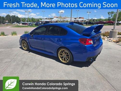 Blue 2018 Subaru WRX Limited