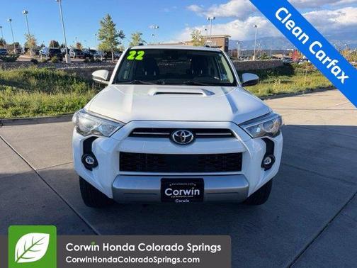 White 2022 Toyota 4Runner TRD Off Road