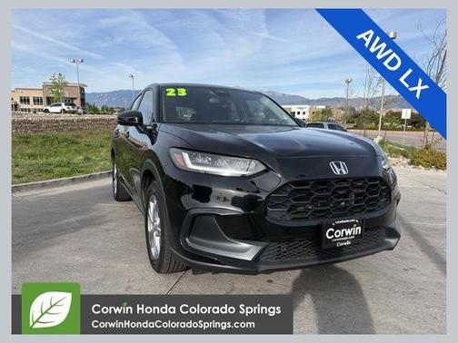 Crystal Black Pearl 2023 Honda HR-V LX