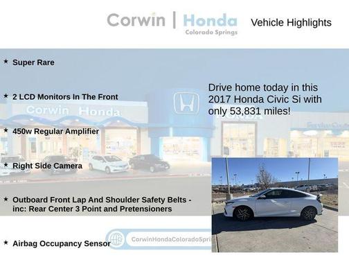 2017 Honda Civic Si