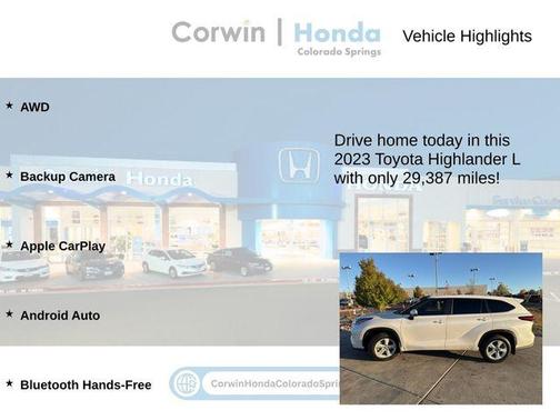 2023 Toyota Highlander L