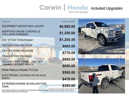 2015 Ford F-150 Lariat