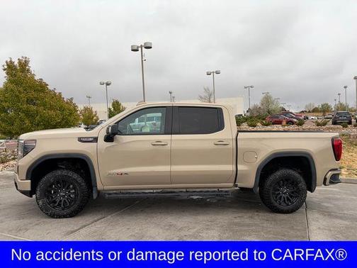 Desert Sand Metallic 2023 GMC Sierra 1500 AT4X